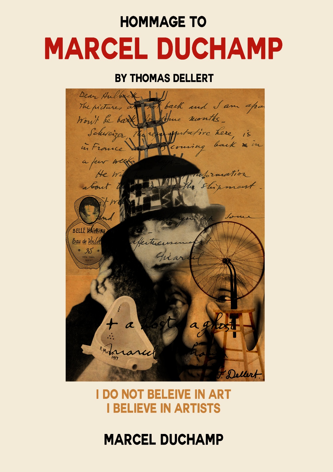 Marcel du champ by thomas dellert poster 